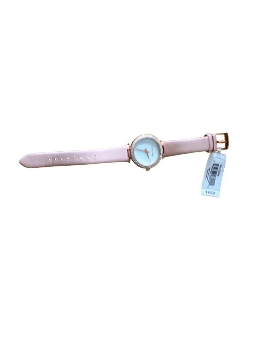 Michael‎ Kors MK2590 Mini Parker  Watch Womens Rose Gold-Tone Watch Pink Leather